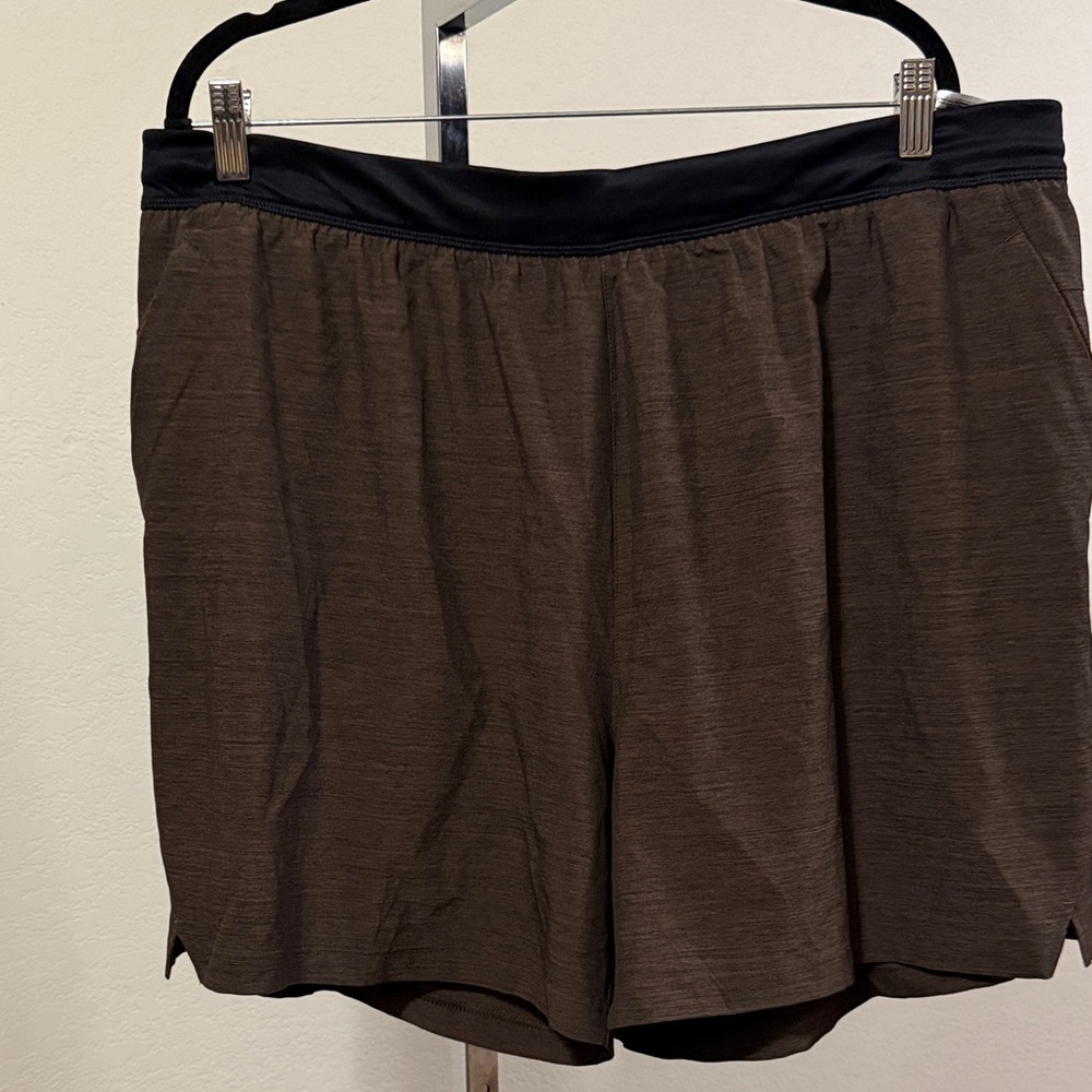 adidas Men's Brown Athletic Shorts